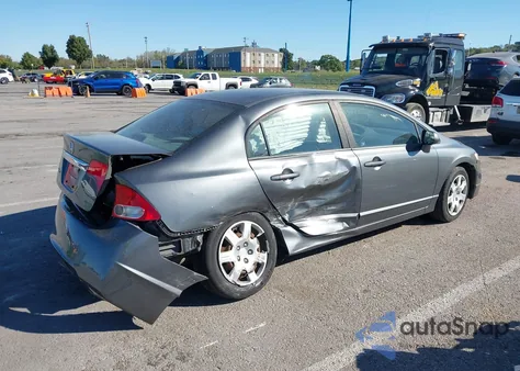 2010 Honda Civic Lx из США, поврежденный, VIN 19XFA1F50AE067285